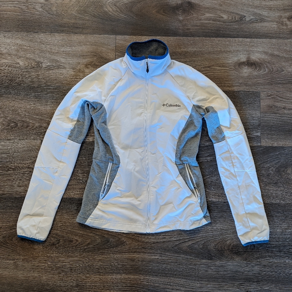 Columbia white jacket